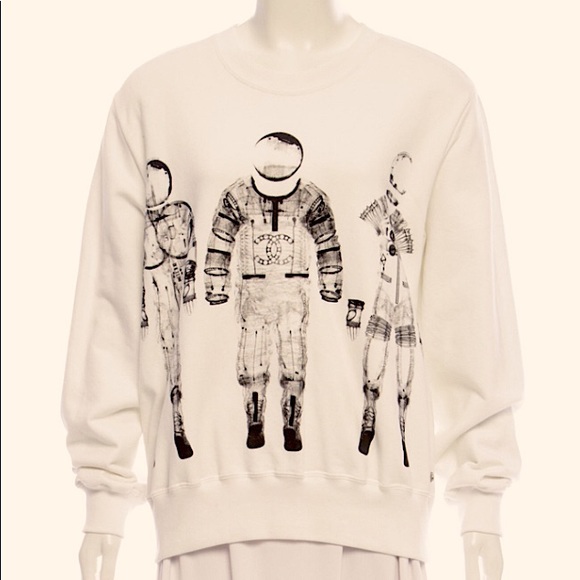 chanel astronaut sweatshirt